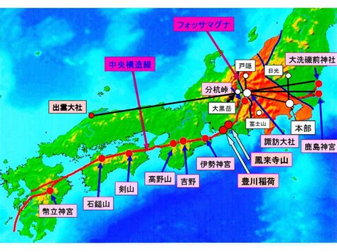 龍脈龍の通り道 東京地図|龍穴パワースポットの見つけ方！日本全国にある龍穴や龍脈って。